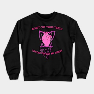 hard heart Crewneck Sweatshirt